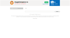 Desktop Screenshot of mygamespace.ru